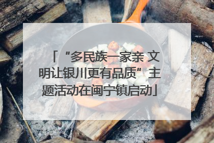 “多民族一家亲 文明让银川更有品质”主题活动在闽宁镇启动