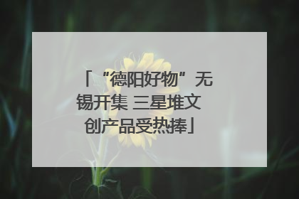 “德阳好物”无锡开集 三星堆文创产品受热捧