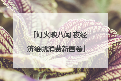 灯火映八闽 夜经济绘就消费新画卷