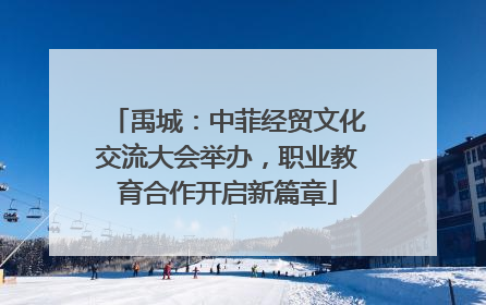禹城：中菲经贸文化交流大会举办，职业教育合作开启新篇章
