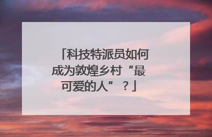 科技特派员如何成为敦煌乡村“最可爱的人”？