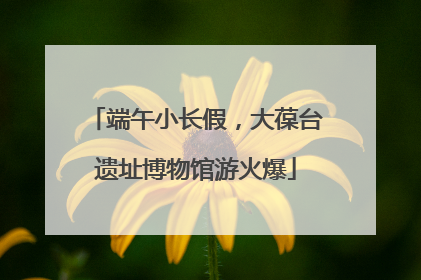 端午小长假，大葆台遗址博物馆游火爆
