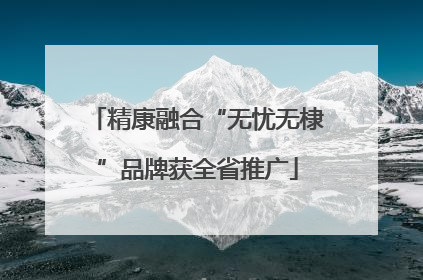 精康融合“无忧无棣”品牌获全省推广