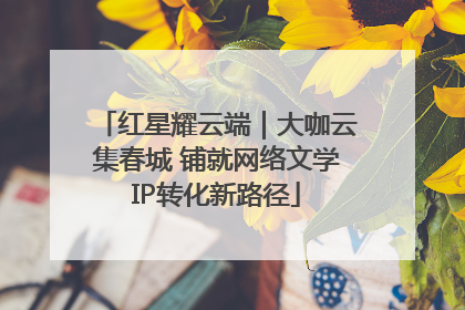 红星耀云端｜大咖云集春城 铺就网络文学IP转化新路径