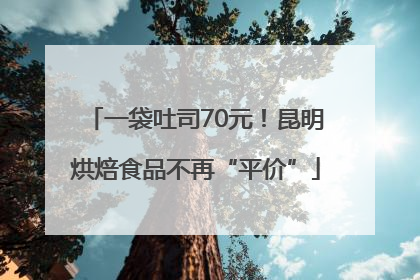 一袋吐司70元！昆明烘焙食品不再“平价”