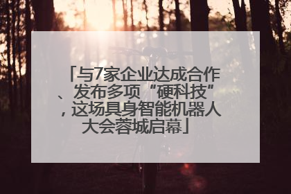 与7家企业达成合作、发布多项“硬科技”，这场具身智能机器人大会蓉城启幕