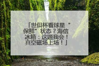 世俱杯看球星“保鲜”状态？海信冰箱：这题我会！真空磁场上场！