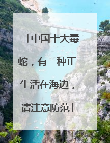 中国十大毒蛇，有一种正生活在海边，请注意防范