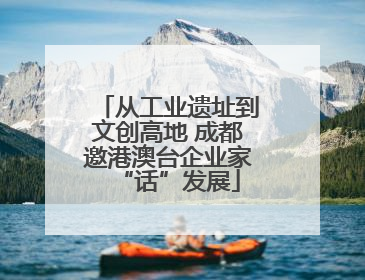 从工业遗址到文创高地 成都邀港澳台企业家“话”发展