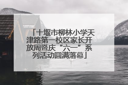 十堰市柳林小学天津路第一校区家长开放周暨庆“六一”系列活动圆满落幕