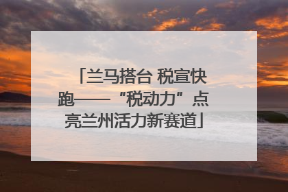 兰马搭台 税宣快跑——“税动力”点亮兰州活力新赛道