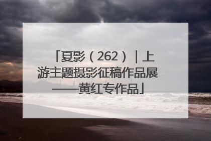 夏影（262）｜上游主题摄影征稿作品展——黄红专作品