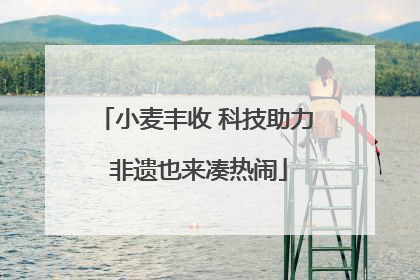 小麦丰收 科技助力 非遗也来凑热闹
