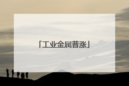 工业金属普涨