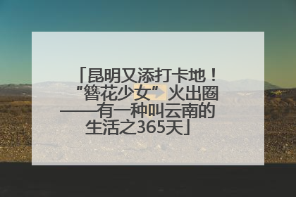 昆明又添打卡地！“簪花少女”火出圈——有一种叫云南的生活之365天