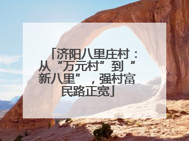 济阳八里庄村：从“万元村”到“新八里”，强村富民路正宽