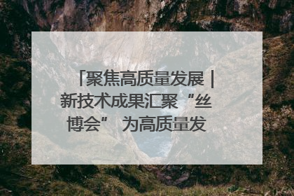 聚焦高质量发展｜新技术成果汇聚“丝博会” 为高质量发展注入新动能