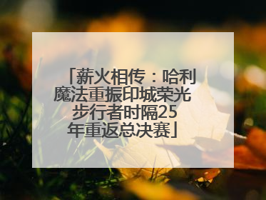 薪火相传：哈利魔法重振印城荣光 步行者时隔25年重返总决赛