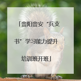 贵阳贵安“兵支书”学习能力提升培训班开班