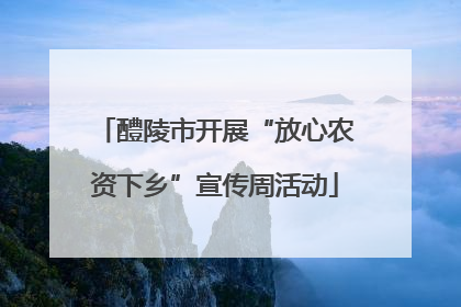 醴陵市开展“放心农资下乡”宣传周活动