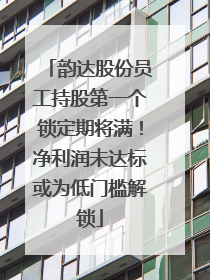 韵达股份员工持股第一个锁定期将满！净利润未达标或为低门槛解锁
