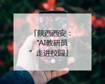 陕西西安：“AI教研员”走进校园