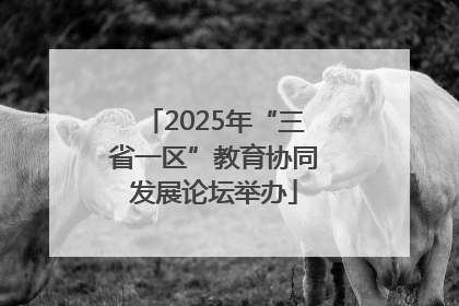 2025年“三省一区”教育协同发展论坛举办