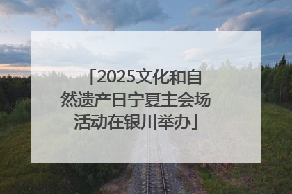 2025文化和自然遗产日宁夏主会场活动在银川举办