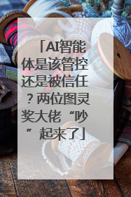 AI智能体是该管控还是被信任？两位图灵奖大佬“吵”起来了